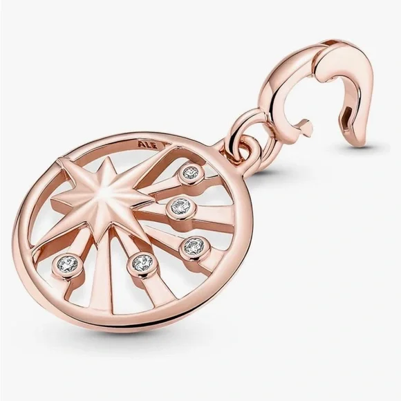Pandora ME Rays of Life Medallion Rose Gold - Picture 8 of 10